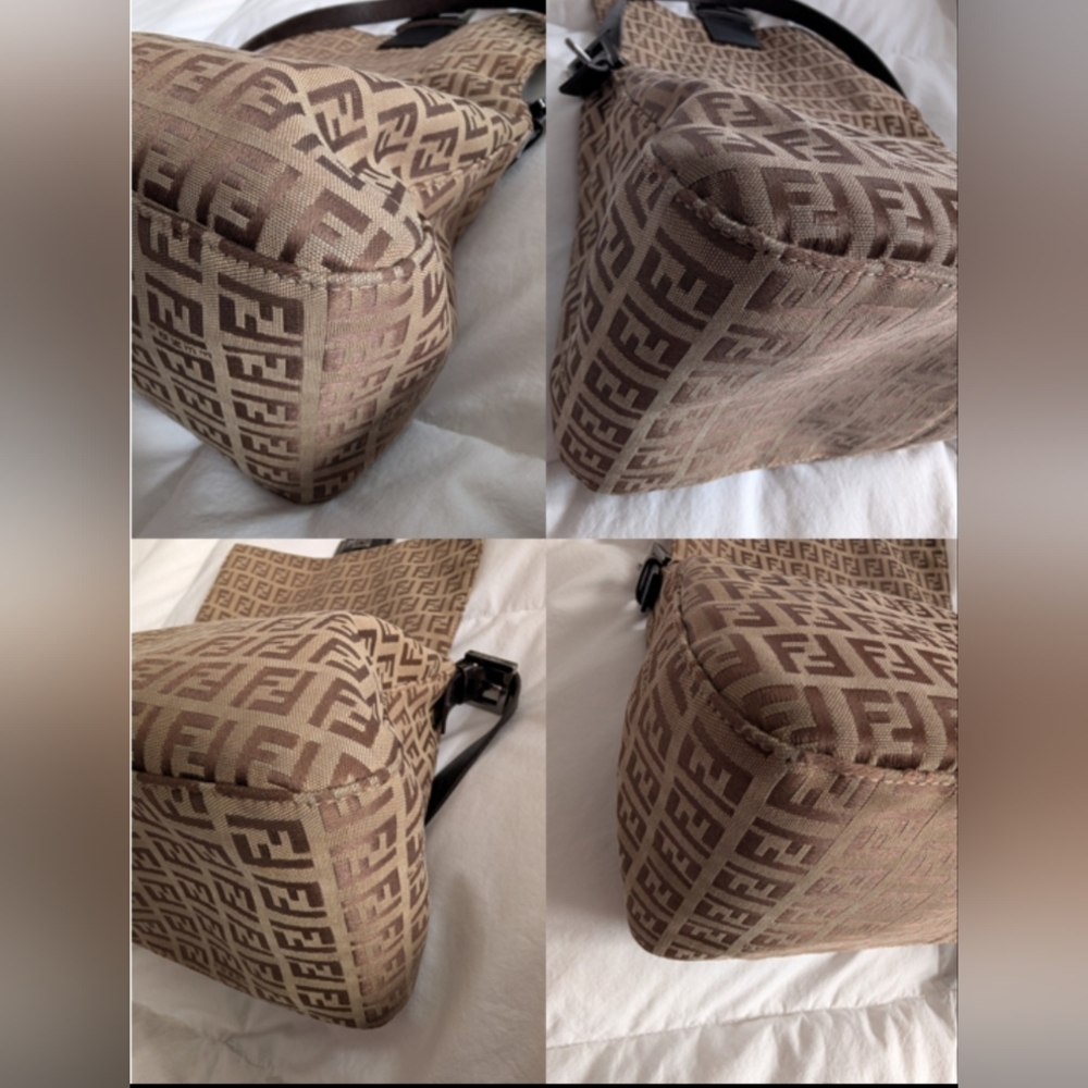 Fendi Zucca Mamma Baguette Flap Bag - Picture 5 of 14